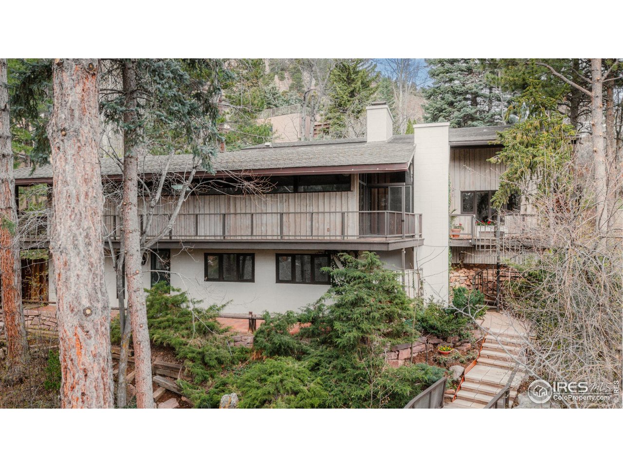705 Willowbrook Road Boulder, CO 80302 - Photo 30 of 34 a black and white photo of a house