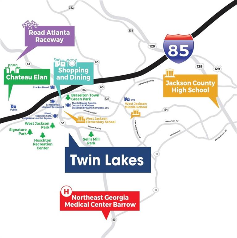 205 Storm Lane Hoschton, GA 30548 - Photo 51 of 51 a sign that is on a wall