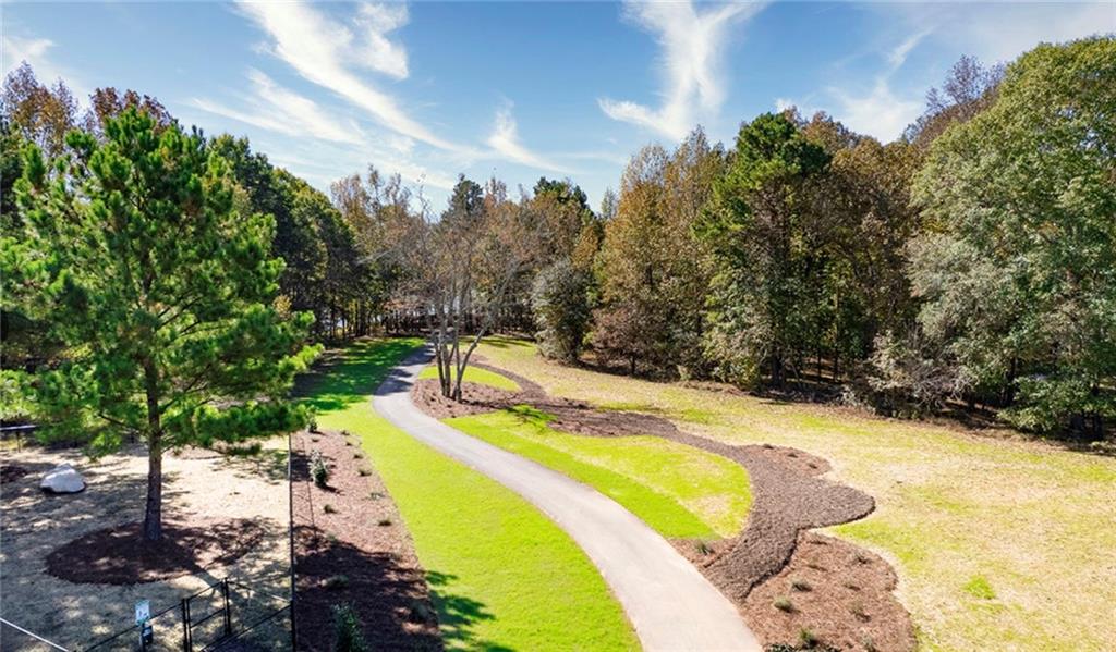 205 Storm Lane Hoschton, GA 30548 - Photo 7 of 51 a view of a swimming pool with some trees
