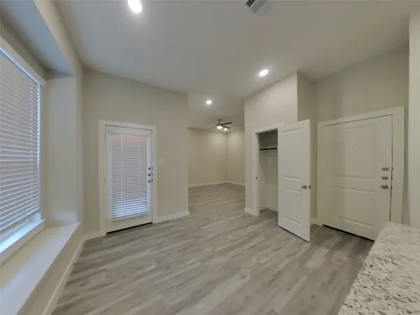 a view of empty room