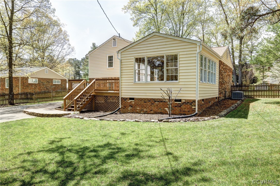 1519 Village Grove Road Henrico, VA 23238 - Photo 35 of 36 a front view of a house with a yard