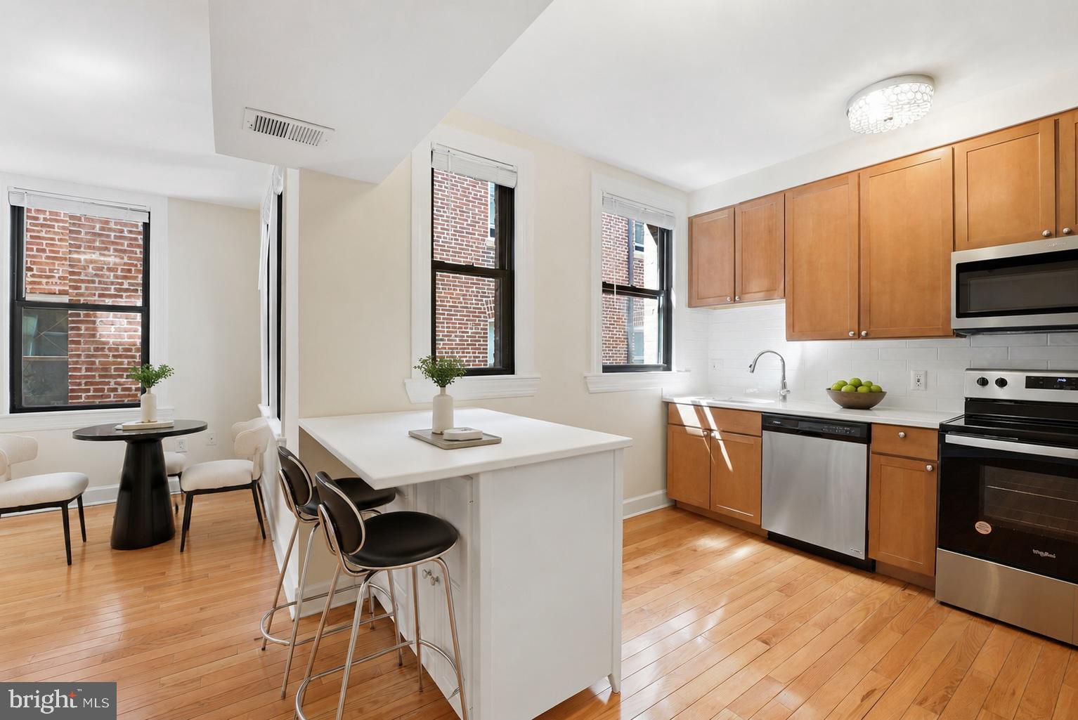 1858 California Street Northwest, Unit 33 Washington, DC 20009 - Photo 6 of 31 Newly reimagined Kitchen | Virtual Staging