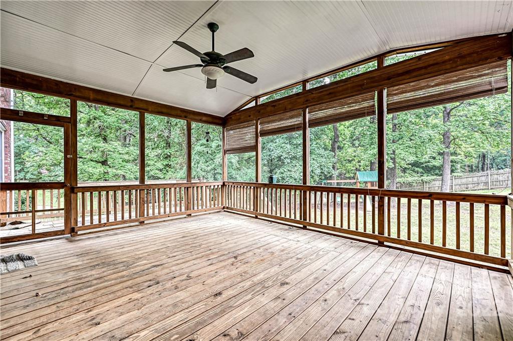 9528 Millen Drive Harrisburg, NC 28075 - Photo 42 of 48 a view of a wooden floor and a balcony