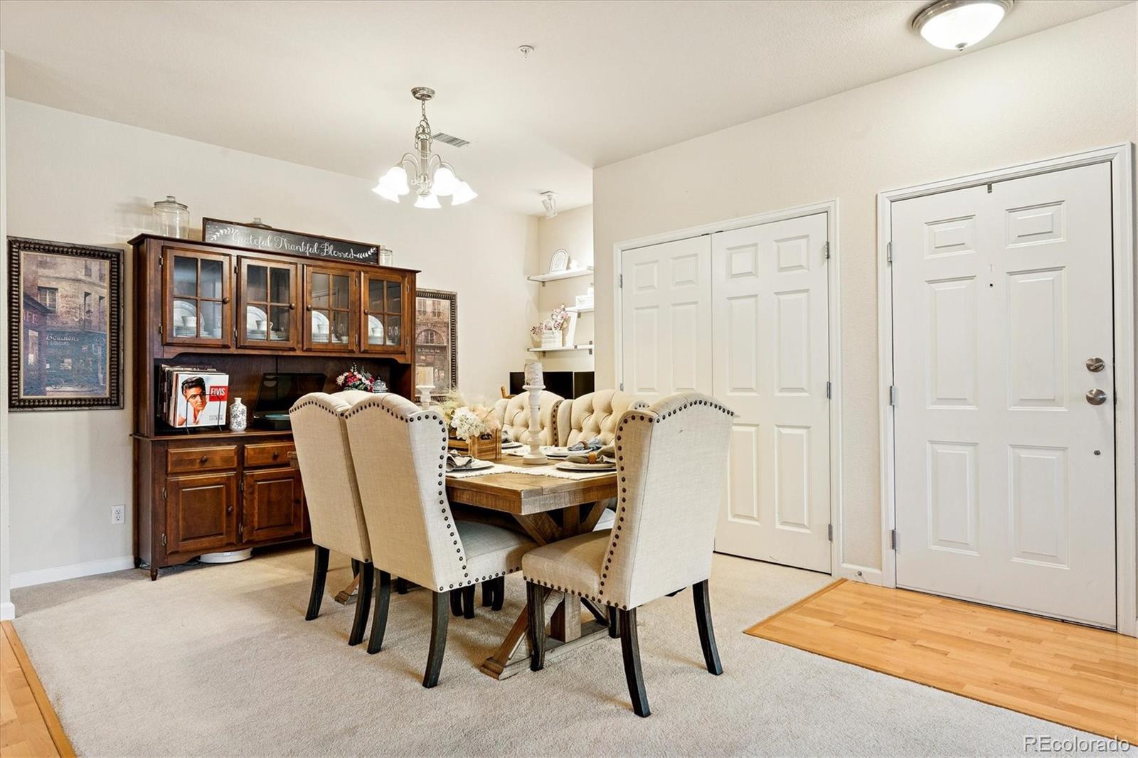 9370 Las Ramblas Court, Unit R Parker, CO 80134 - Photo 38 of 39 a dining room with furniture and window