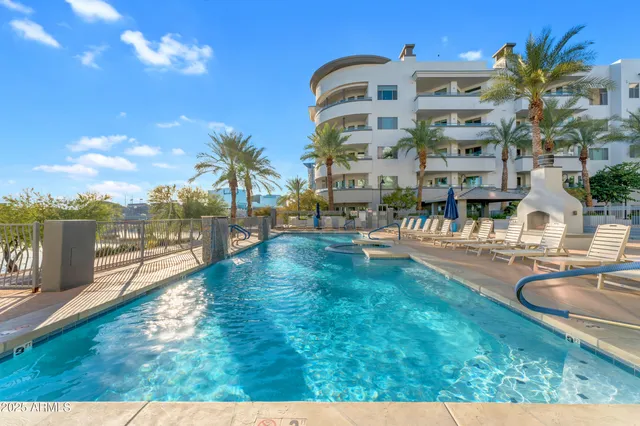 a view of building with outdoor space