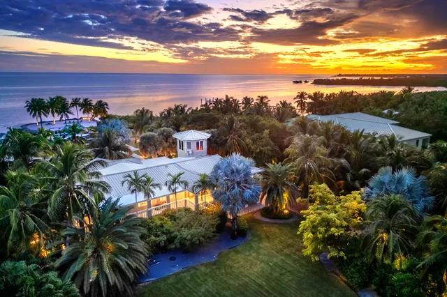 a view of a swimming pool with lounge chair