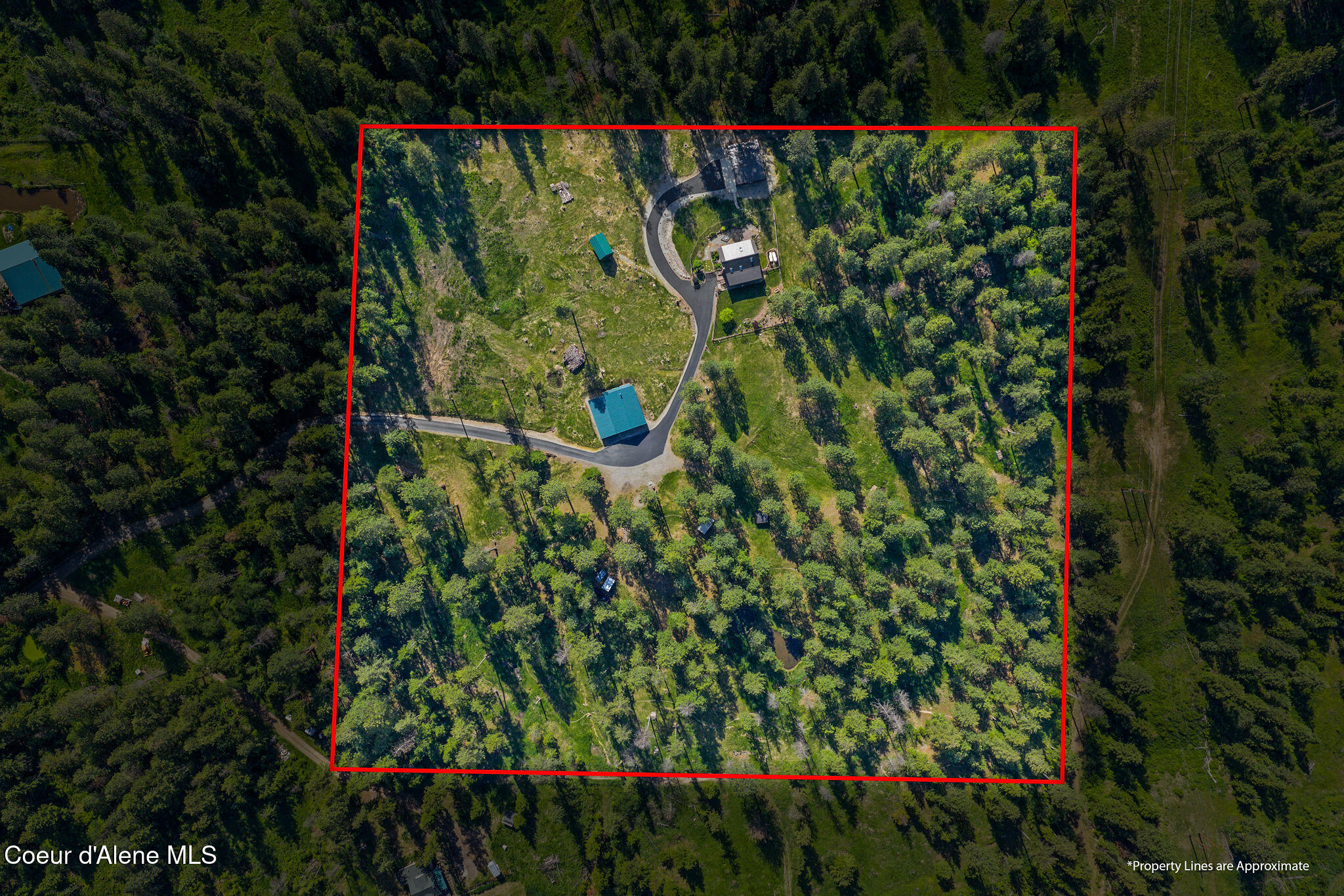 4125 South Wolf Lodge Terrace Road Coeur D'Alene, ID 83814 - Photo 55 of 55 Bird's Eye View