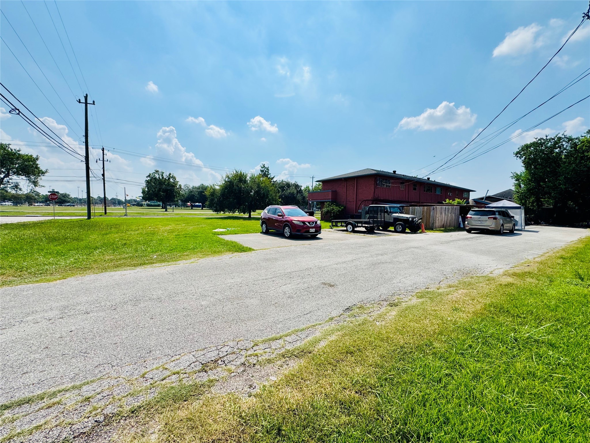 2816 Lafferty Road, Unit 4 Pasadena, TX 77502 - Photo 7 of 10 a swimming pool with outdoor seating and yard