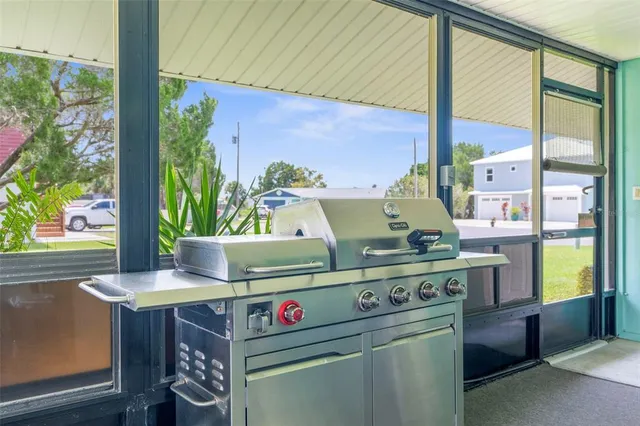 a view of a lake with houses with outdoor space