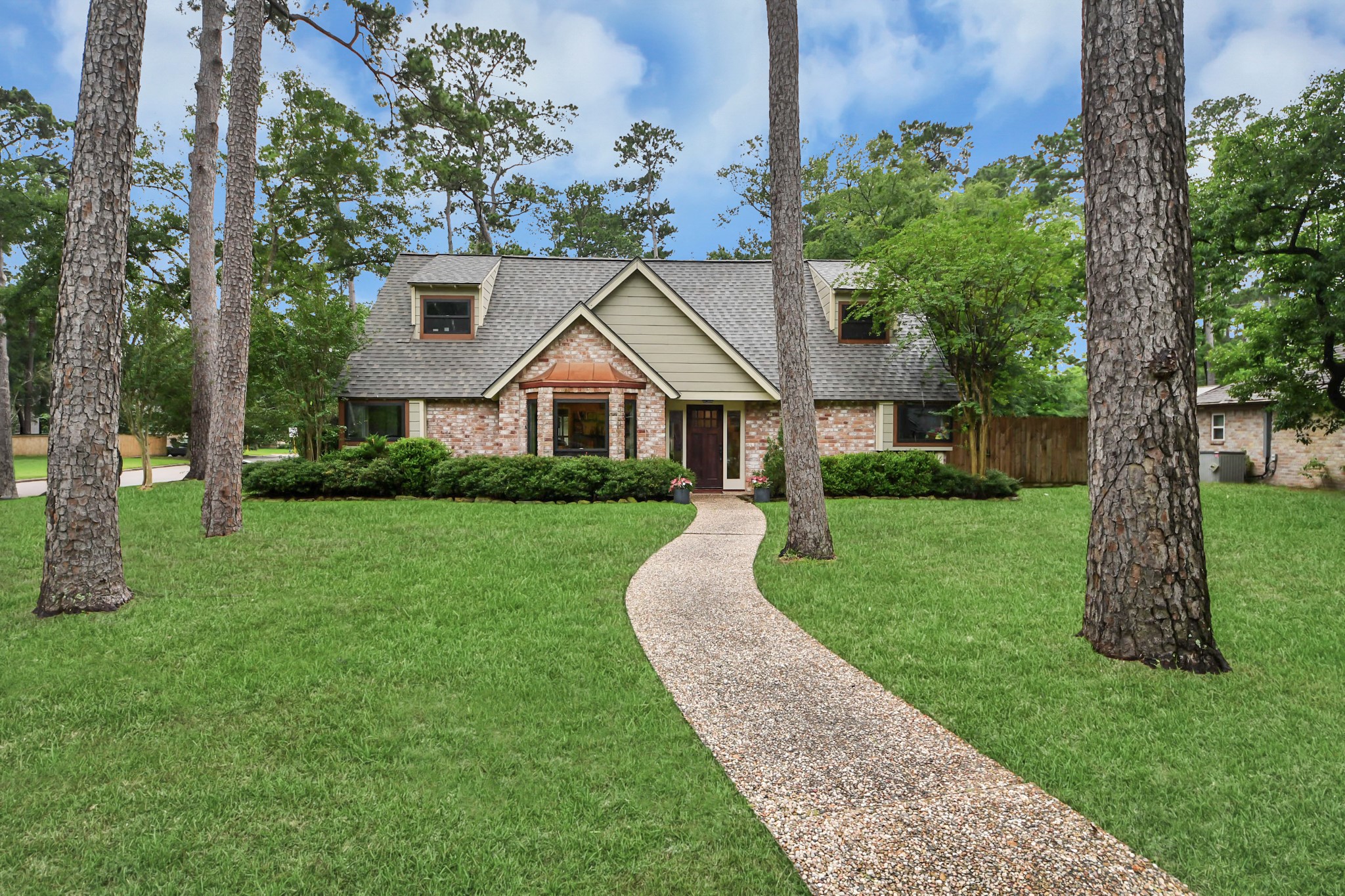 6403 Craigway Road Spring, TX 77389 - Photo 2 of 39 Stunning curb appeal with mature trees