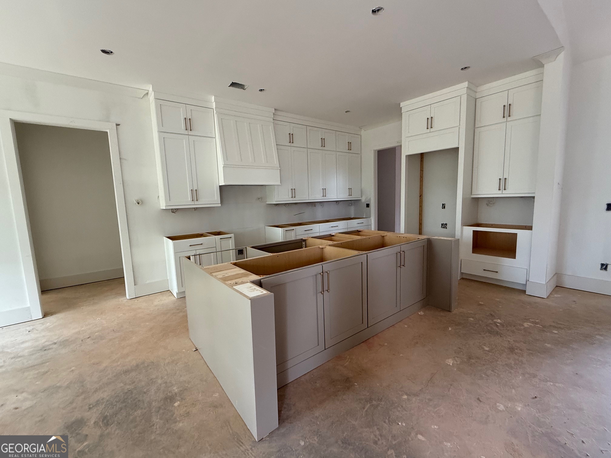 141 Spirit Run Eatonton, GA 31024 - Photo 4 of 50 Actual kitchen under construction