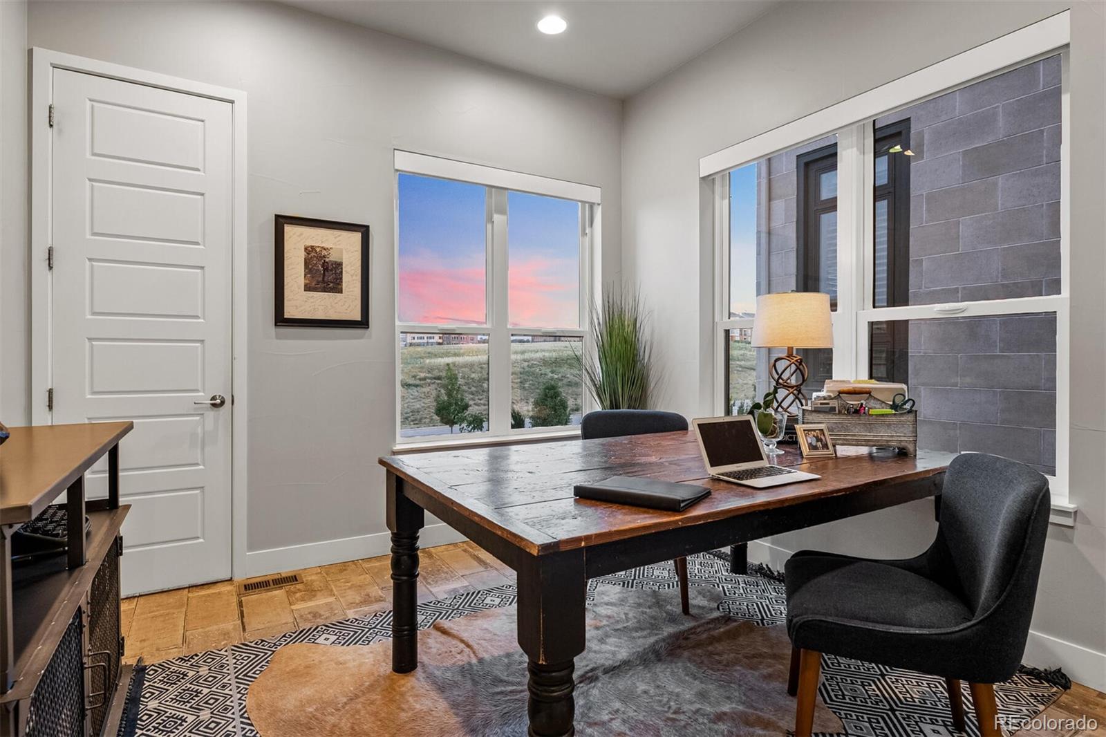 10109 Bellwether Lane Lone Tree, CO 80124 - Photo 23 of 40 a view of a workspace with furniture