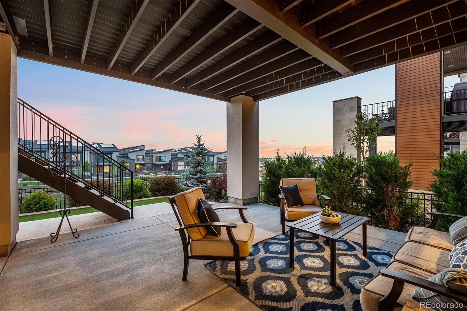 10109 Bellwether Lane Lone Tree, CO 80124 - Photo 35 of 40 a view of a outdoor seating