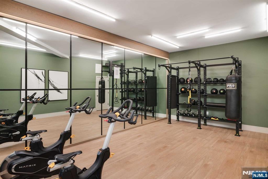 18 Park Avenue, Unit 1319 Old Tappan, NJ 07675 - Photo 18 of 33 a view of a room with gym equipment
