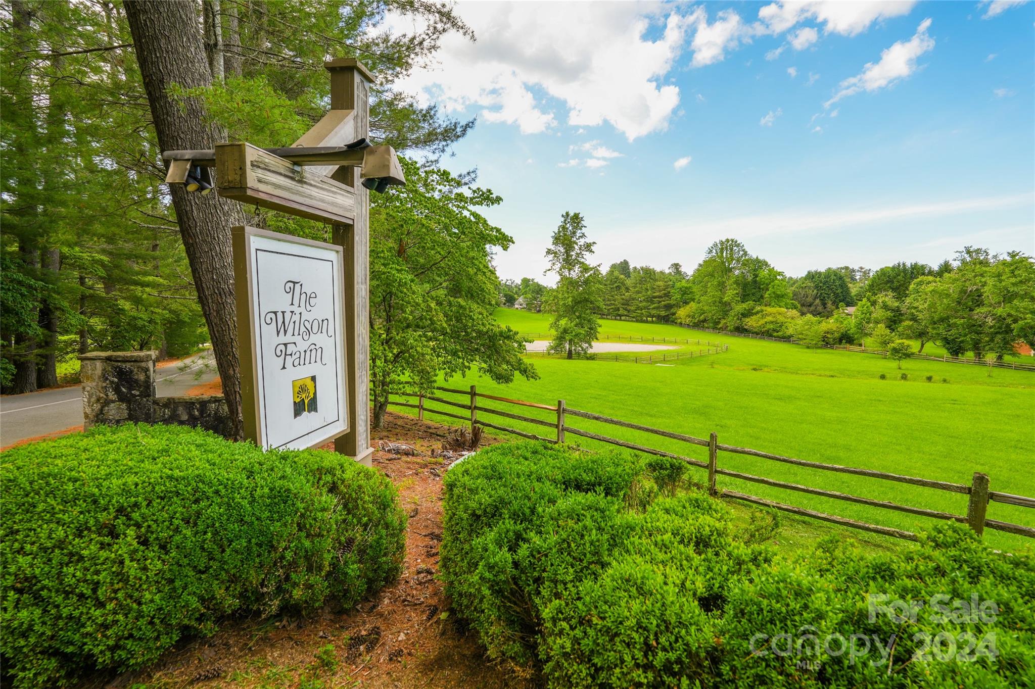 0 South Ridge Drive, Unit 61/62 Hendersonville, NC 28739 - Photo 17 of 17 a view of a garden with an outdoor space
