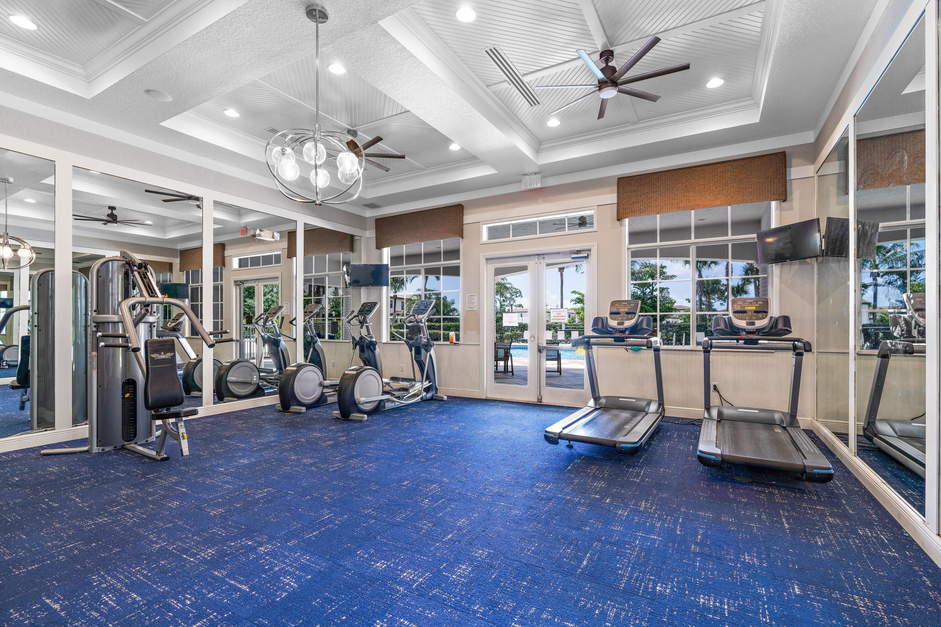 3006 Hoptree Way Riviera Beach, FL 33410 - Photo 32 of 35 a view of a room with gym equipment
