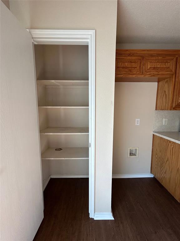 7917 Rattlers Court Arlington, TX 76002 - Photo 7 of 21 a view of walk in closet with empty racks
