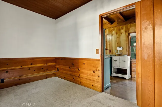 wooden floor and window in a room
