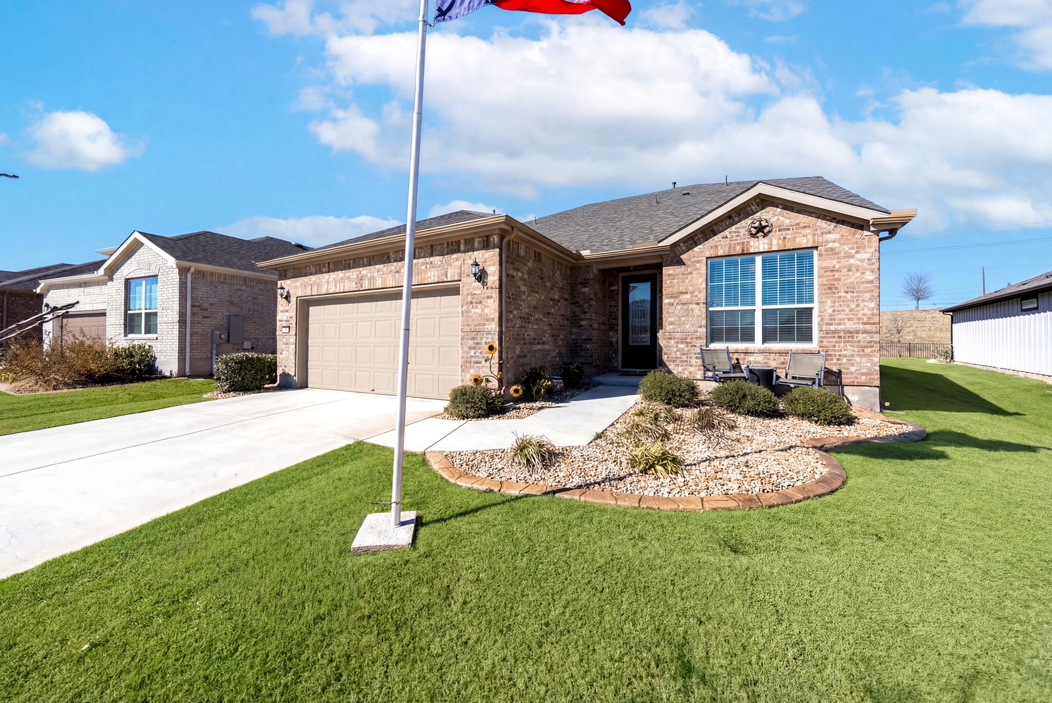 642 Martingale Street Georgetown, TX 78633 - Photo 2 of 40 Located on a quiet street, this home also backs up to a peaceful greenbelt for ultimate privacy and relaxation.