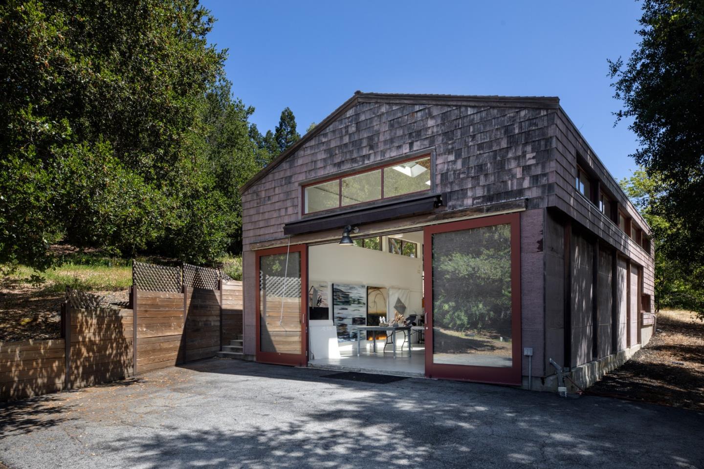 140 Degas Road Portola Valley, CA 94028 - Photo 18 of 31 a view of a chairs and table in the patio