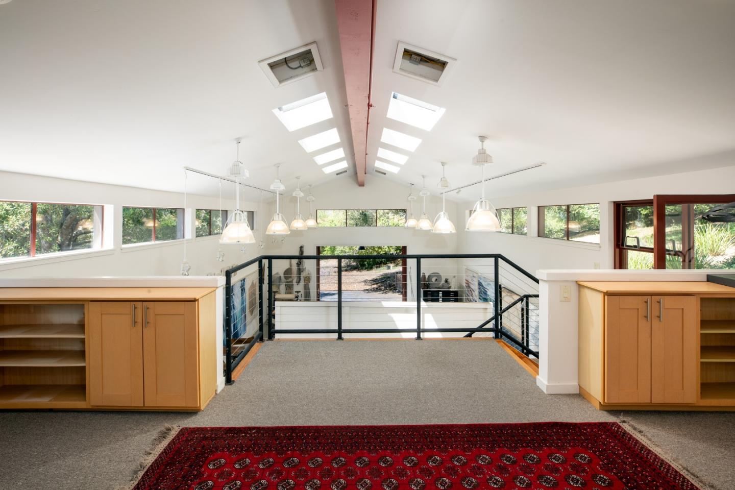 140 Degas Road Portola Valley, CA 94028 - Photo 19 of 31 a view of a living room and bathroom