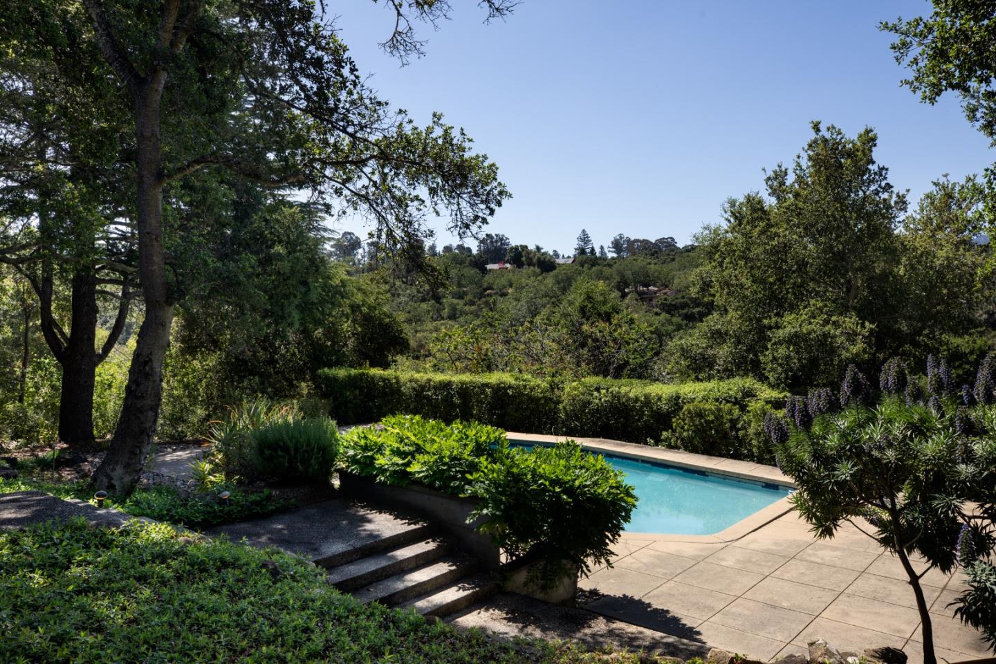 140 Degas Road Portola Valley, CA 94028 - Photo 28 of 31 a view of a garden