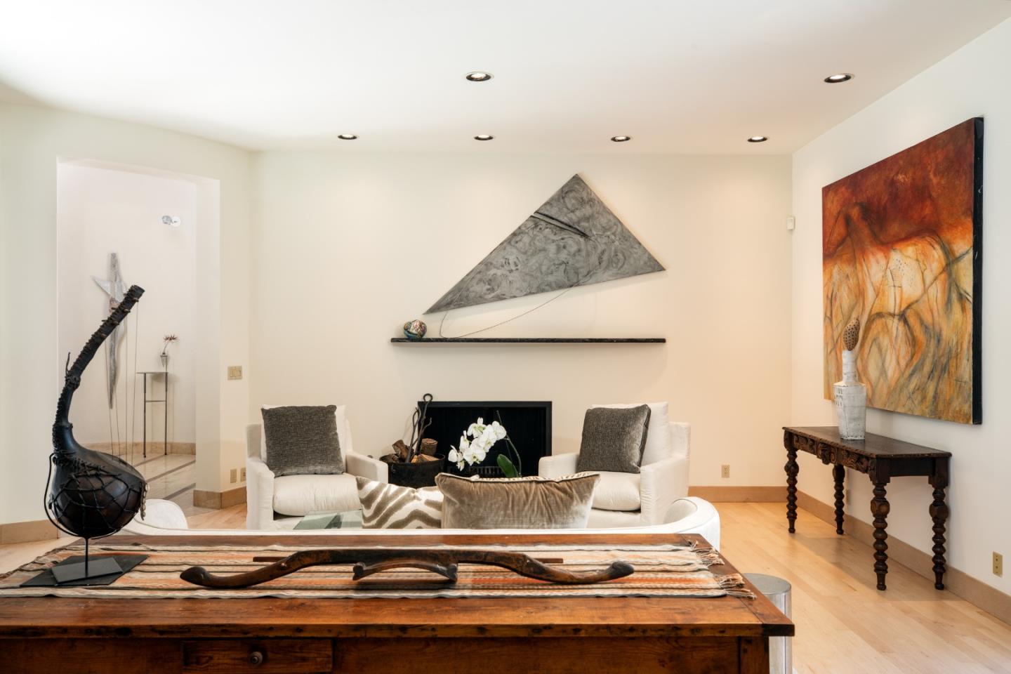 140 Degas Road Portola Valley, CA 94028 - Photo 7 of 31 a view of a workspace with furniture