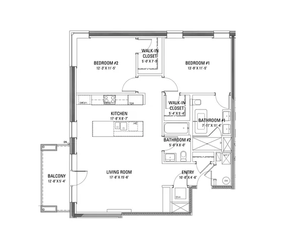 $2,950 | 8000 O Connor Drive, Unit 206, River Grove, IL 60171