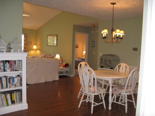 1129 Silverado Way Murfreesboro, TN 37130 - Photo 9 of 20 Pleasant view from dining area into living room. Notice vaulted ceiling.
