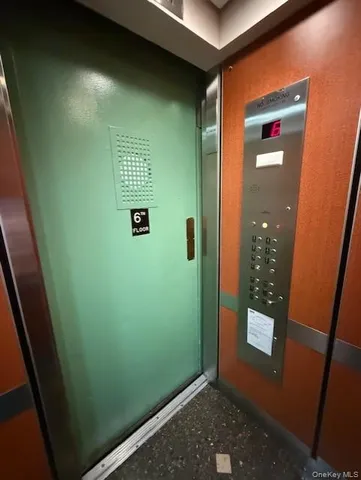 a view of elevator