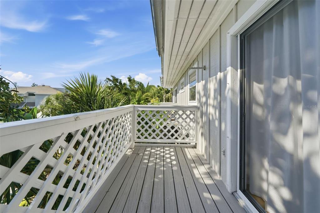 700 Lands End Drive Longboat Key, FL 34228 - Photo 44 of 70 a view of wooden balcony with wooden floor
