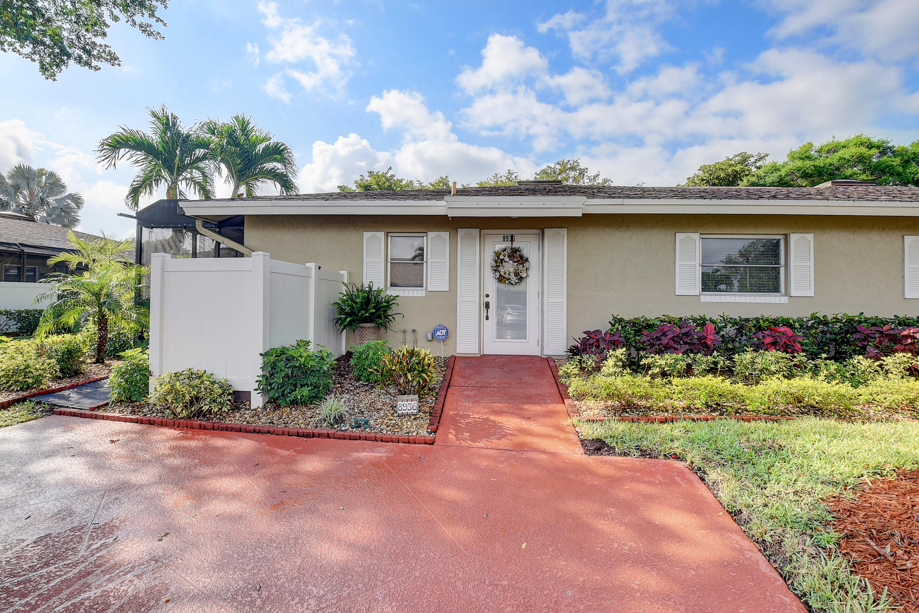 front view of house with a yard