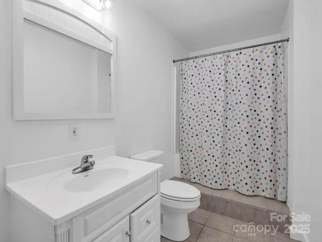 a bathroom with a sink a toilet and a shower