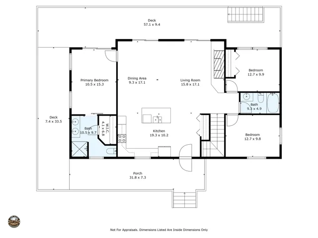 a picture of a wall with a white building