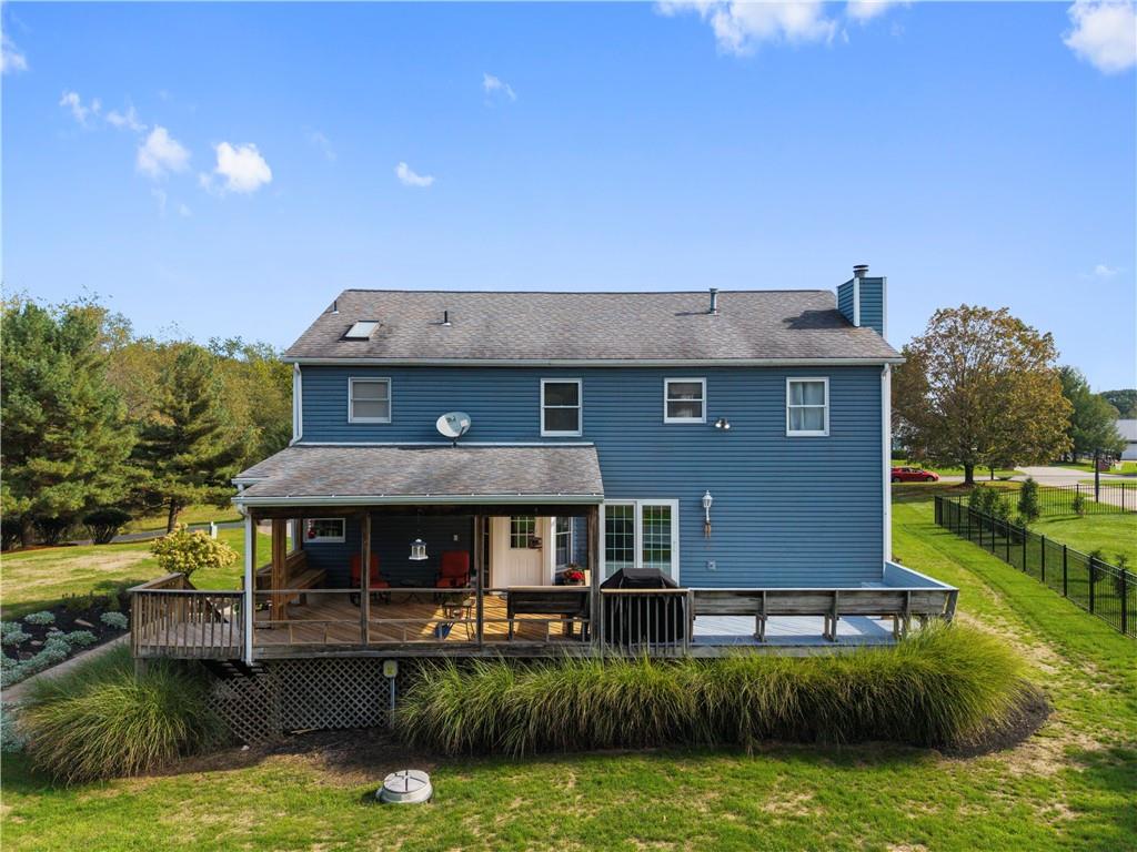 106 Good Luck Lane Mars, PA 16046 - Photo 16 of 33 a view of a house with a yard balcony and sitting area