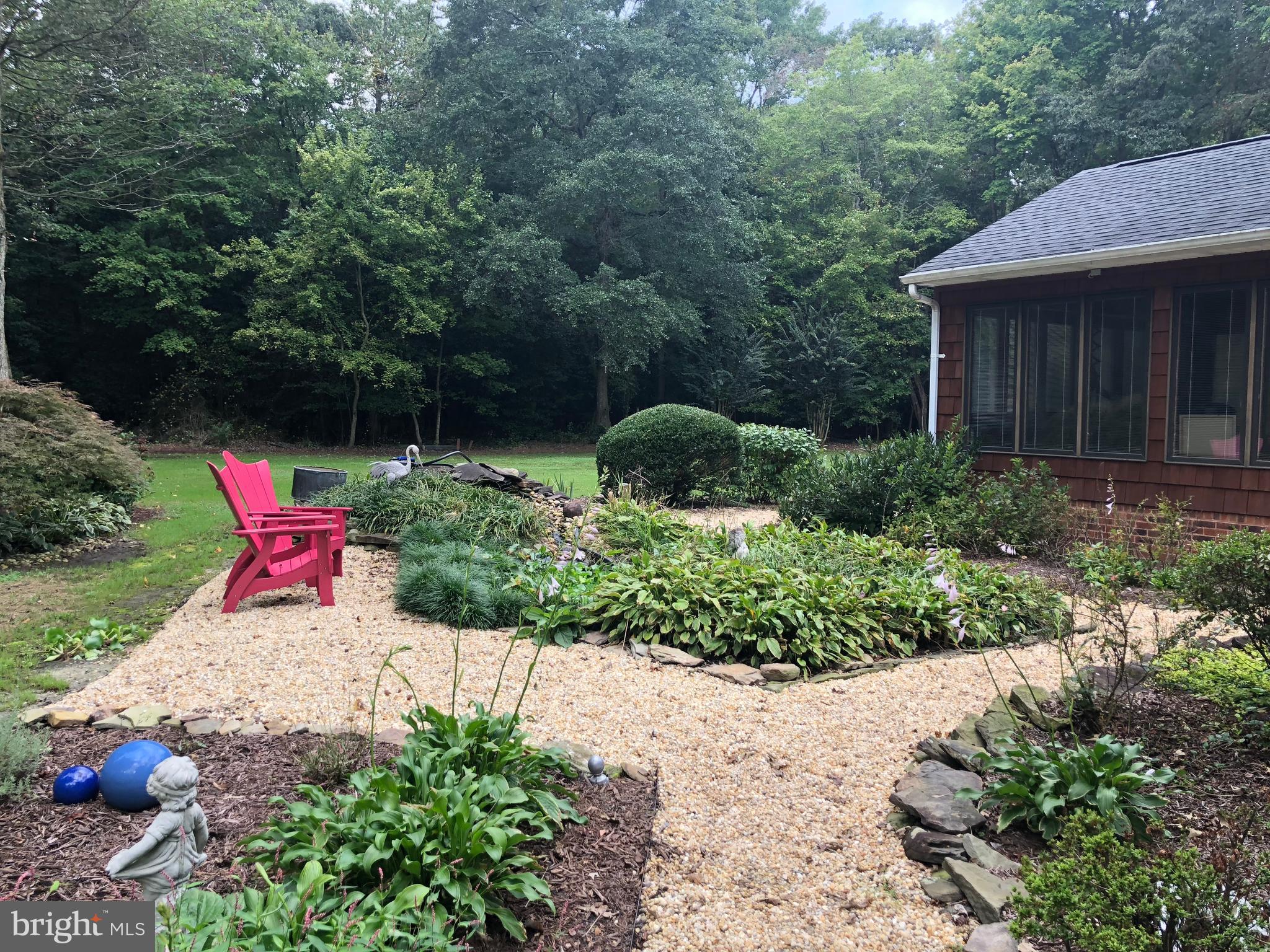26558 Kaye Road Laurel, DE 19956 - Photo 3 of 43 Back yard pond & waterfall