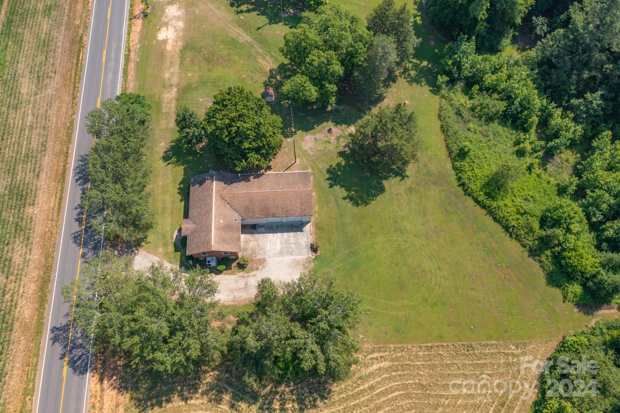 3064 Armenia Road Chester, SC 29706 - Photo 14 of 19 an aerial view of residential house with pool and garden