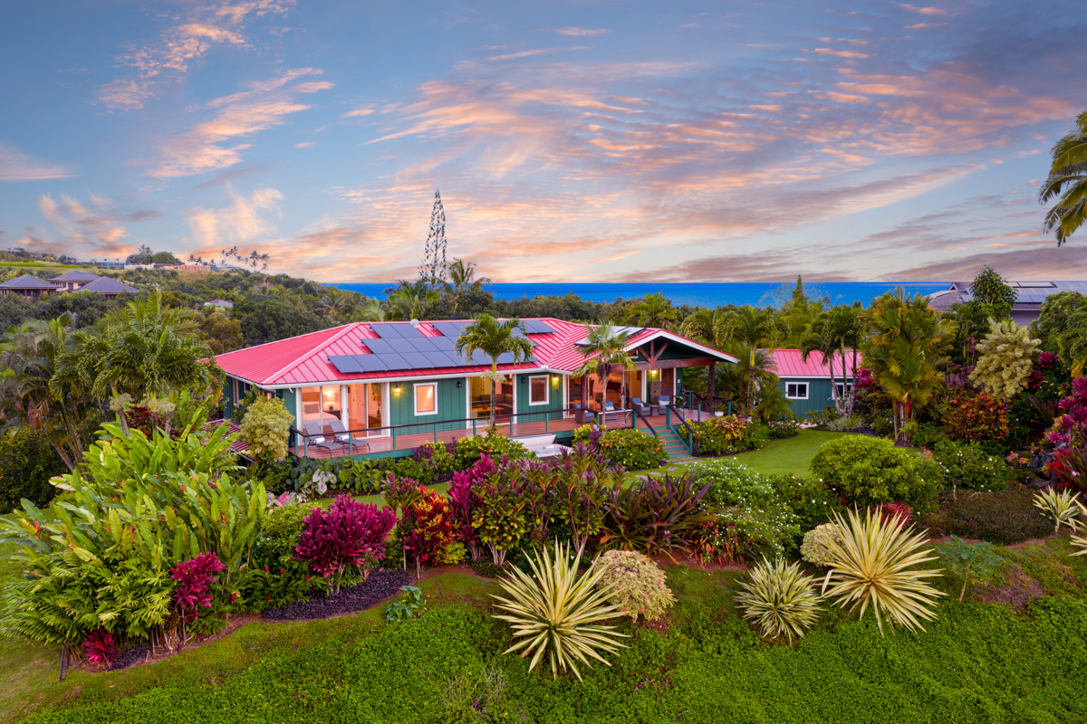 3275 Kalihiwai Road, Unit A & B Princeville, HI 96722 - Photo 1 of 30 a view of a swimming pool with potted plants
