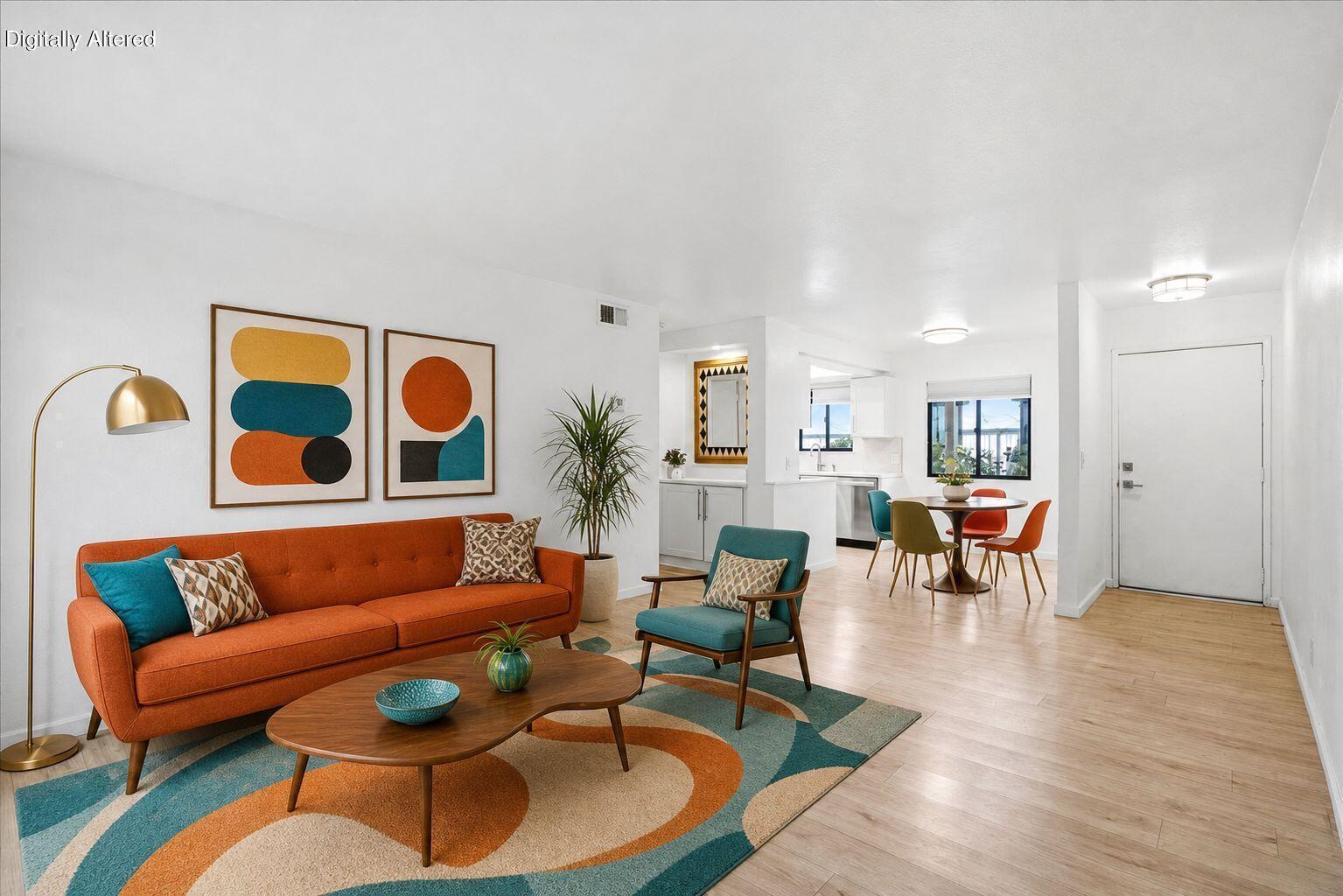 1050 Ramon Road, Unit 20 Palm Springs, CA 92264 - Photo 5 of 26 Living room-Ai