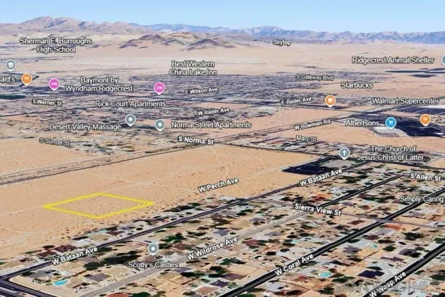 $60,000 | 0 West Perch Avenue, Unit 15, Ridgecrest, CA 93555