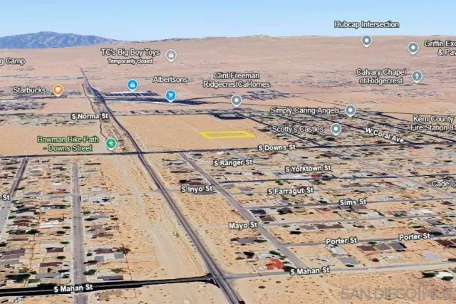 $60,000 | 0 West Perch Avenue, Unit 15, Ridgecrest, CA 93555