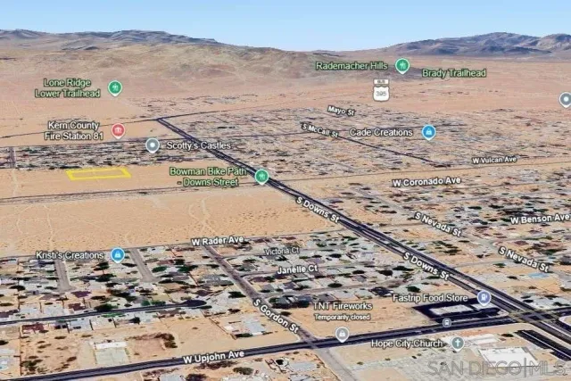 $60,000 | 0 West Perch Avenue, Unit 15, Ridgecrest, CA 93555