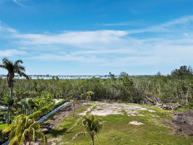 a view of a city with ocean view