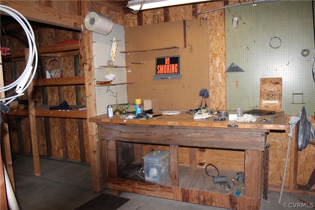 10735 River Road Chesterfield, VA 23838 - Photo 24 of 25 Workshop in garage