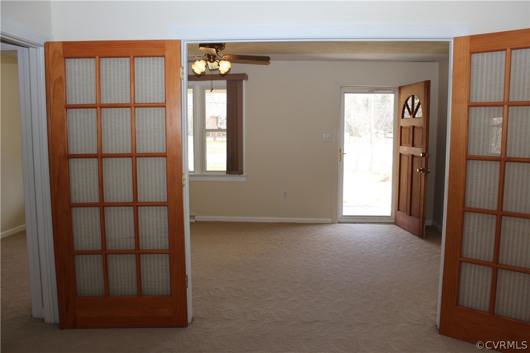 10735 River Road Chesterfield, VA 23838 - Photo 7 of 25 View from Study to Family room