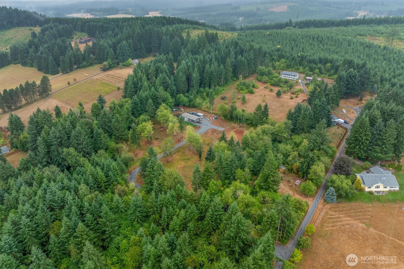 133 Silverthistle Road Winlock, WA 98596 - Photo 10 of 15 a view of a lake from a yard