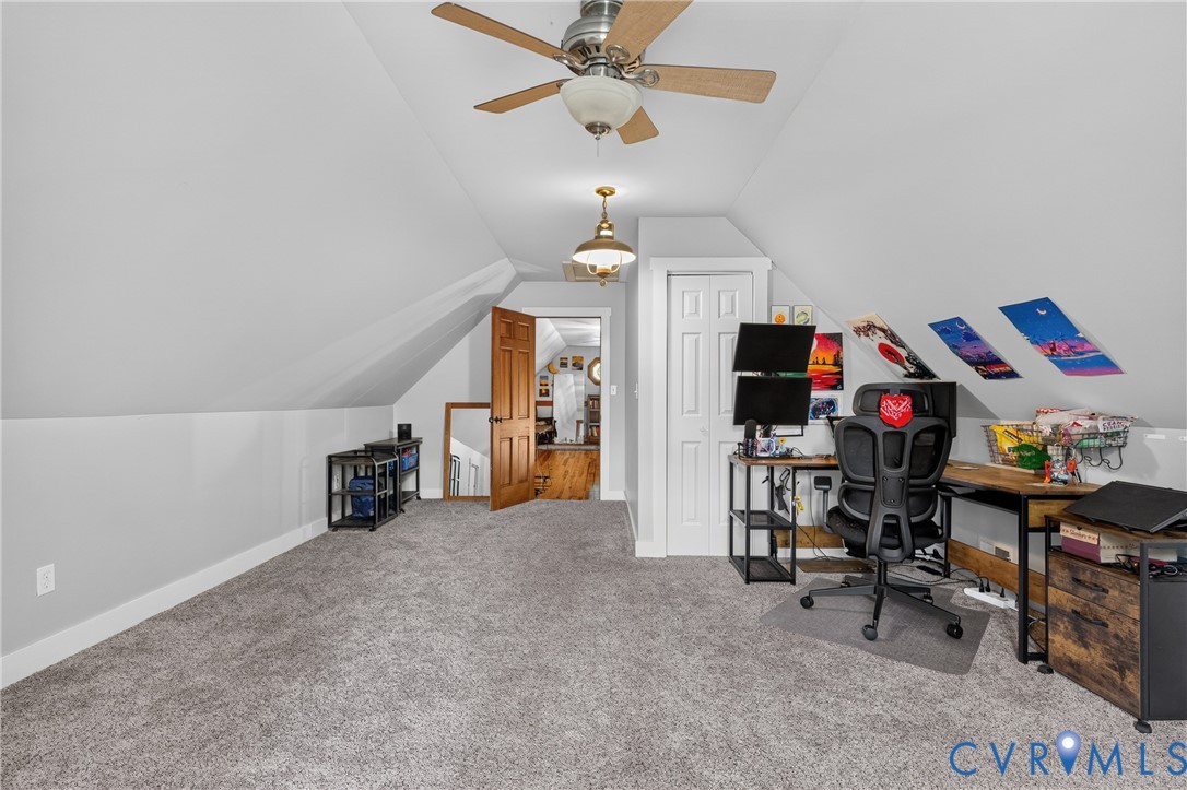 704 Spring Valley Road Colonial Heights, VA 23834 - Photo 33 of 40 Upstairs bedroom currently being used an office sp