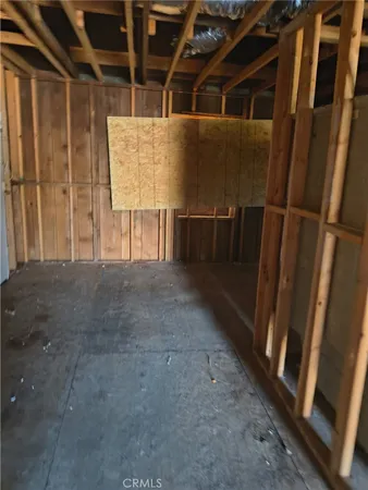 a view of storage and utility room