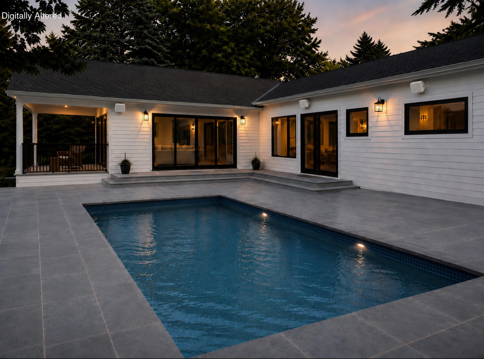 N1189 Tombeau Road Bloomfield, WI 53128 - Photo 18 of 22 Pool Rednering - AI ENCANCED