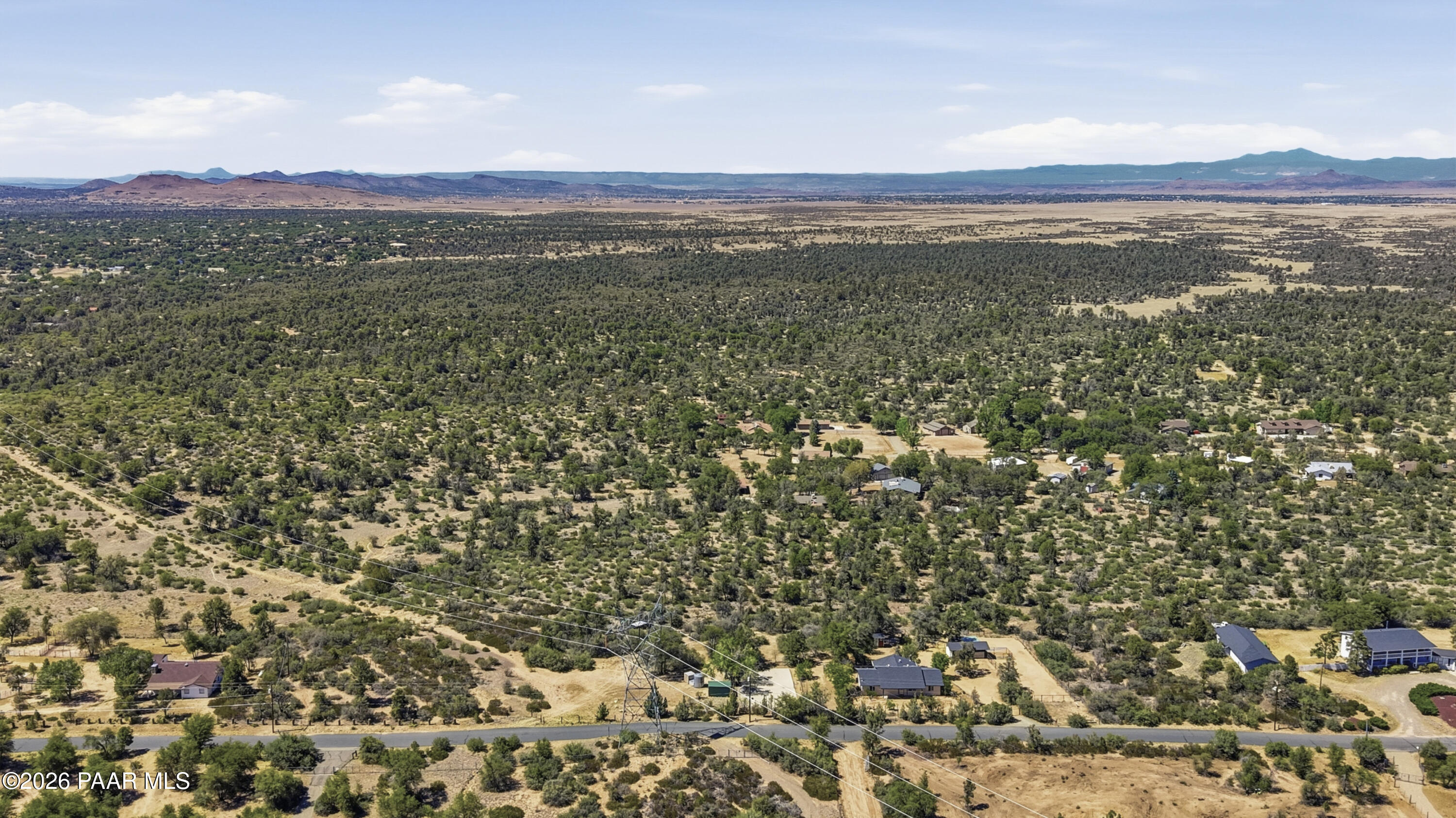 1690 West Oneal Road Prescott, AZ 86305 - Photo 61 of 61 Aerial Front 3